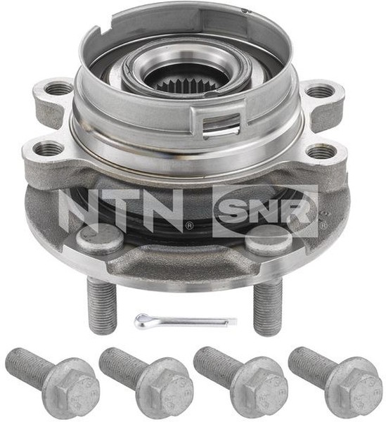 Комплект подшипника ступицы колеса NISSAN Teana NTN / SNR R168.135