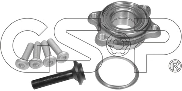 Ступица колеса AUDI A6 GSP 9245007K