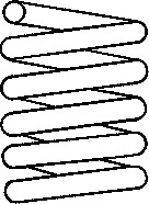 Пружина подвески SACHS 998 169