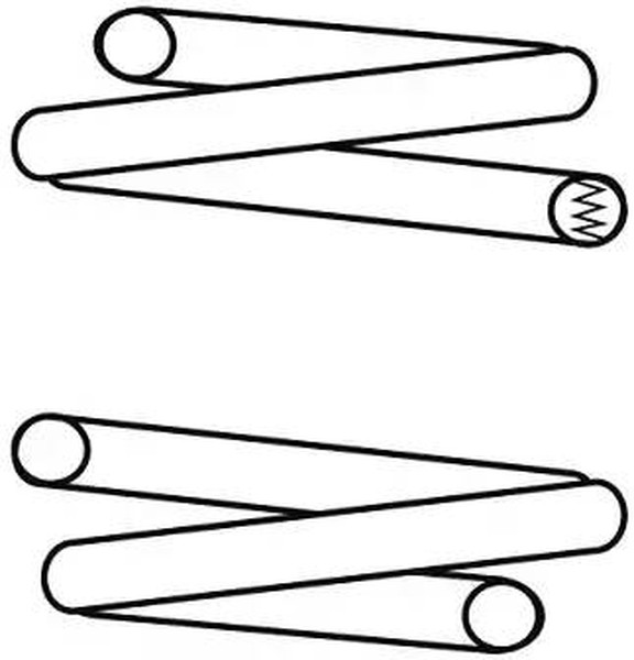Пружина подвески RENAULT Logan CS Germany 14-871218