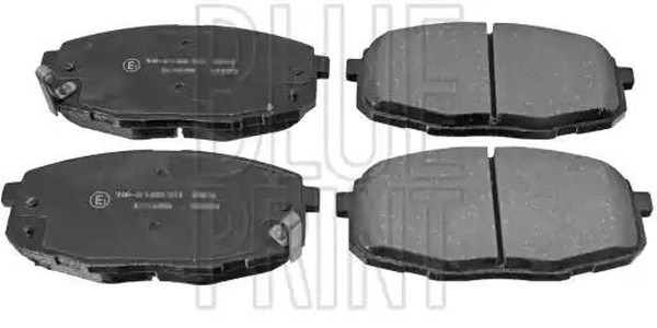 Колодки тормозные, дисковые HYUNDAI i30 Blue Print ADG04261