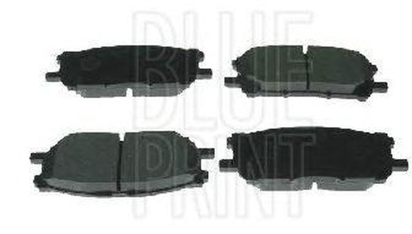 Колодки тормозные, дисковые LEXUS RX Blue Print ADT342153