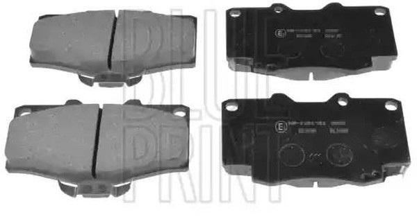 Колодки тормозные, дисковые TOYOTA Land Cruiser Prado Blue Print ADT34289