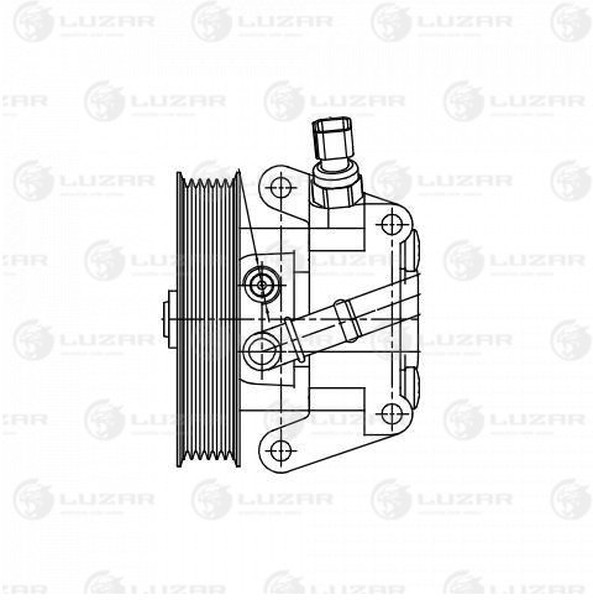 Насос ГУР Ford Focus Luzar LPS 1003