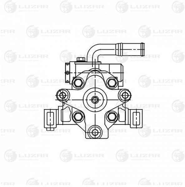 Насос ГУР Ford Transit Luzar LPS 1005