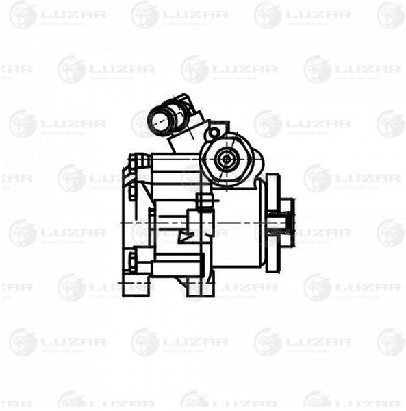 Насос ГУР VW Passat Luzar LPS 1803