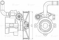 Насос ГУР Chevrolet Lacetti Luzar LPS 0512