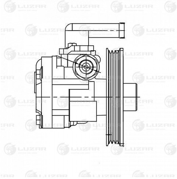 Насос ГУР Hyundai Tucson Luzar LPS 0803