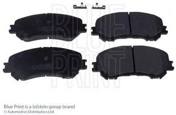 Колодки тормозные, дисковые NISSAN Qashqai Blue Print ADN142176