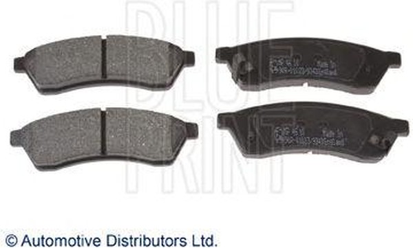 Колодки тормозные, дисковые CHEVROLET Epica Blue Print ADG042114