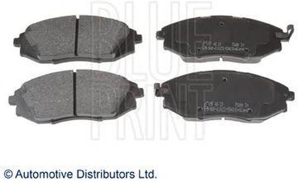 Колодки тормозные, дисковые CHEVROLET Epica Blue Print ADG042115