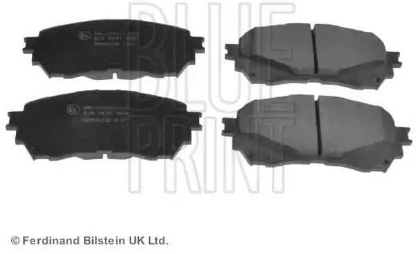 Колодки тормозные, дисковые MAZDA 6 Blue Print ADM542106