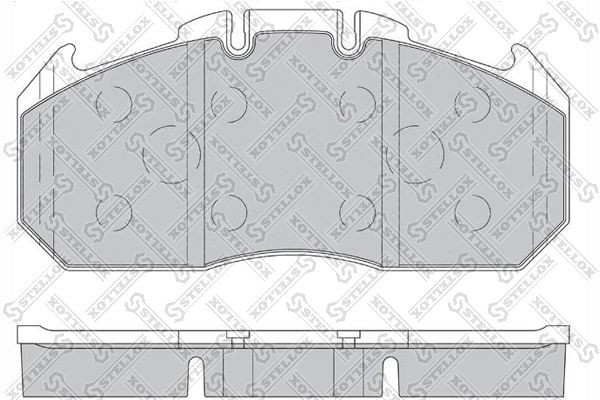 Колодки тормозные, дисковые Stellox 85-01425-SX