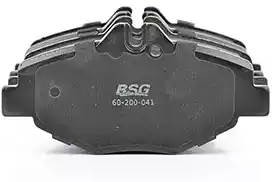 Колодки тормозные, дисковые MERCEDES E-CLASS BSG BSG 60-200-041