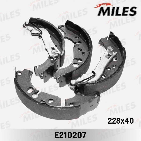 Колодки тормозные, барабанные FIAT GRANDE PUNTO Miles E210207