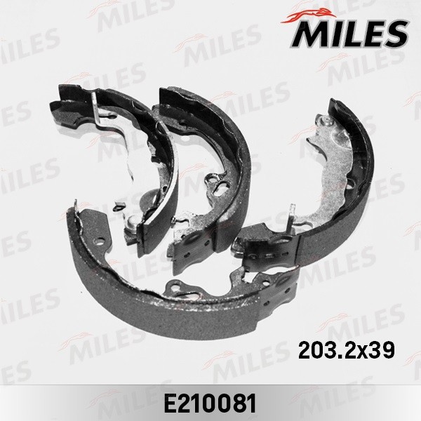 Колодки тормозные, барабанные FORD FOCUS Miles E210081