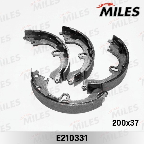 Колодки тормозные, барабанные TOYOTA COROLLA Miles E210331