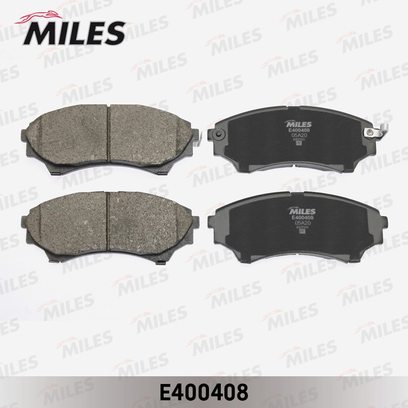 Колодки тормозные, дисковые FORD RANGER Miles E400408