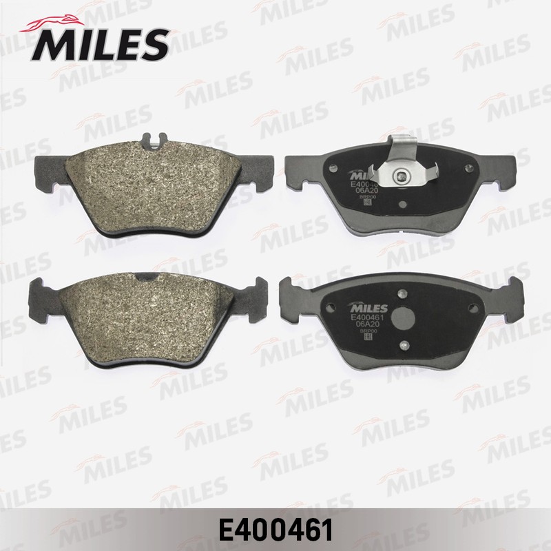 Колодки тормозные, дисковые MERCEDES E-Class Miles E400461