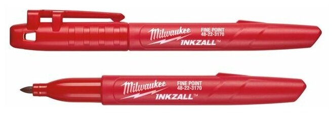 Маркер MILWAUKEE THIN INKZALL 48223170 красный