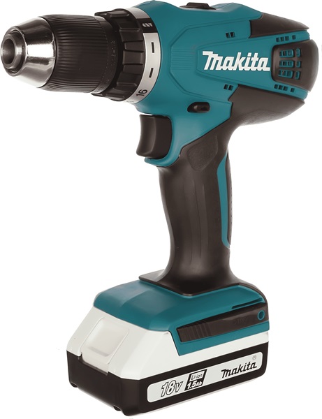 Дрель-шуруповерт аккумуляторная MAKITA DF457DWE