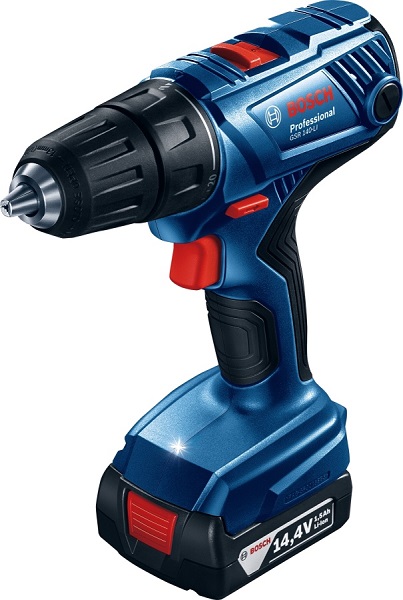 Дрель-шуруповерт аккумуляторная BOSCH GSR 140-LI Professional 06019F8000