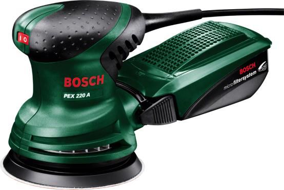 Шлифмашина эксцентриковая орбитальная BOSCH PEX 220 А 0603378020