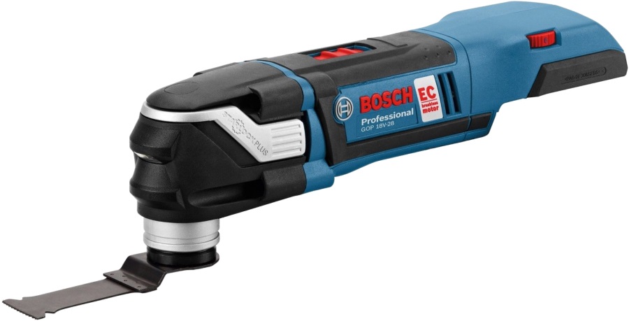 Многофункциональный инструмент реноватор аккумуляторный BOSCH GOP 18V-28 06018B6002