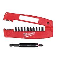 Набор бит SHOCKWAVE IMPACT DUTY SET 1 Milwaukee 4932430909, 13 штук