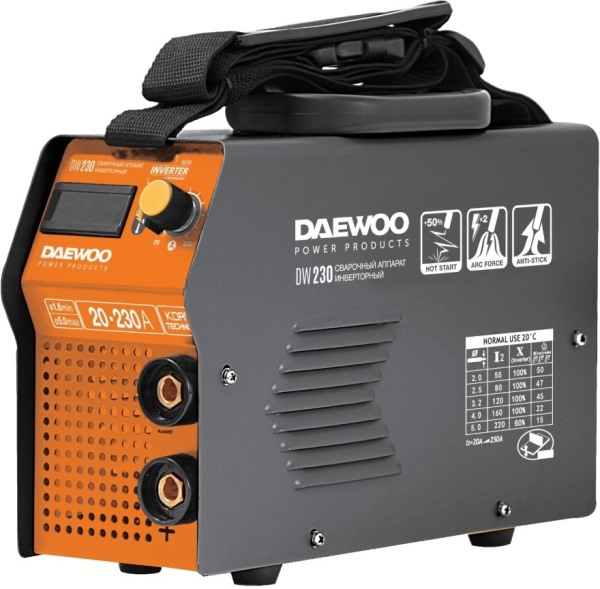 Инвертер сварочный DAEWOO DW 230