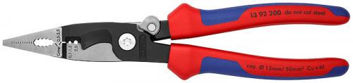 Электромонтажные клещи KNIPEX KN-1392200 фосфатированные (200 мм)