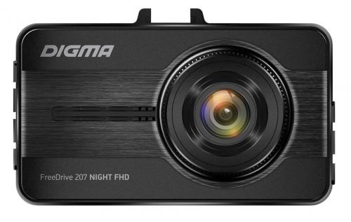 Видеорегистратор Digma FreeDrive 207 DUAL Night FHD черный