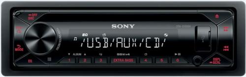 Автомагнитола CD Sony CDX-G1300U 1DIN 4x55Вт