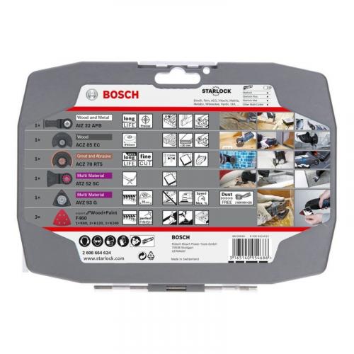 Набор насадок для реноватора Bosch 2608664624 RB - 5ER SET