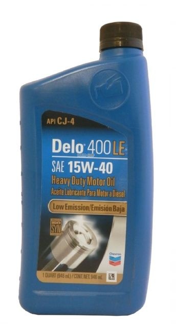 Моторное масло Chevron 023968398040 Delo 400 LE 15W-40 0.946 л