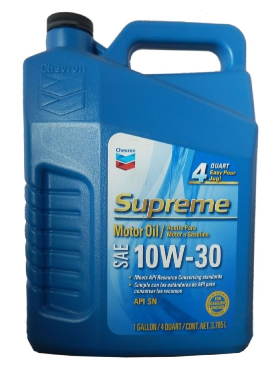 Моторное масло Chevron 220155429 Supreme Motor Oil 10W-30 3.785 л