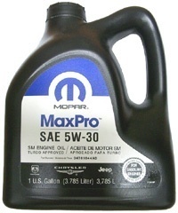 Моторное масло Chrysler 04761 844AB MaxPro 5W-30 3.785 л