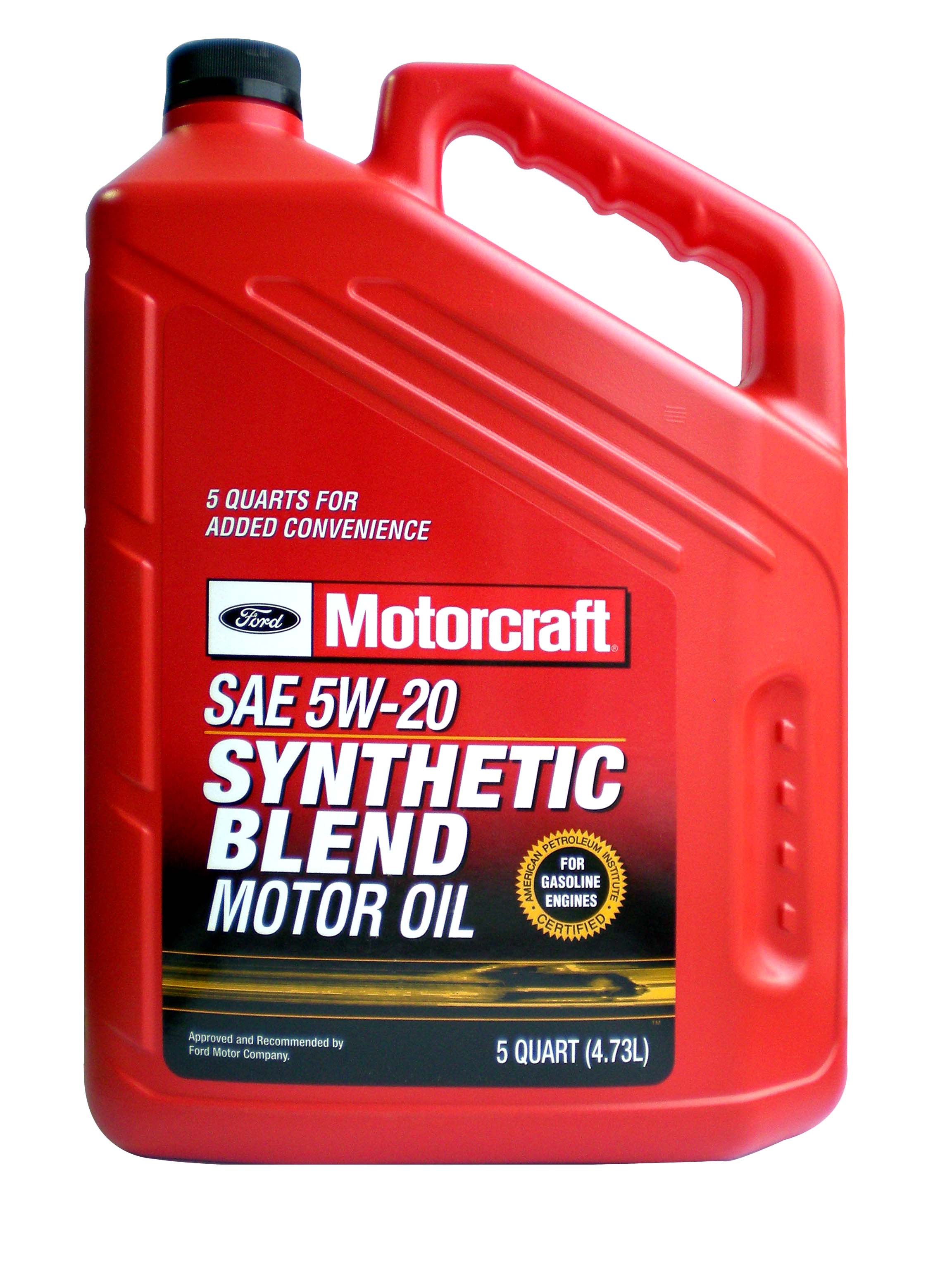 Моторное масло Motorcraft XO 5W20 5QSP Premium Synthetic Blend Motor Oil 5W-20 5 л