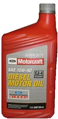 Моторное масло Motorcraft XO-15W40-QSD Super Duty Diesel Motor Oil 15W-40 1 л