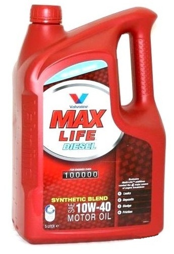 Моторное масло Valvoline 40672350 MaxLife Diesel 10W-40 5 л