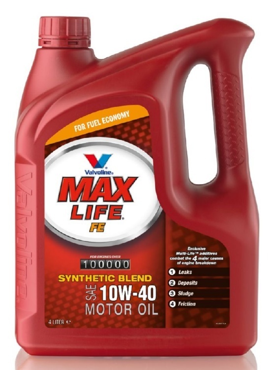 Моторное масло Valvoline 40672440 MaxLife 10W-40 4 л