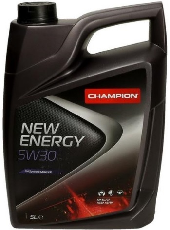 Трансмиссионное масло Champion Oil 8205606 NEW ENERGY ATF DIII  5 л