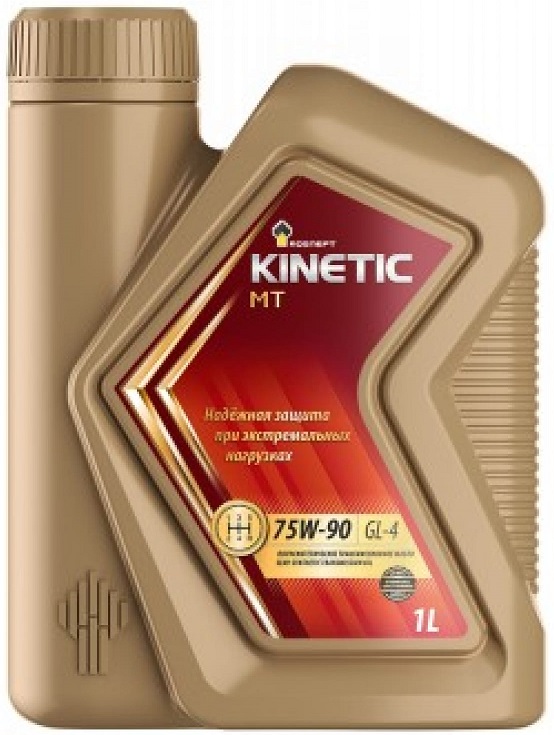 Трансмиссионное масло Роснефть 40817932 Kinetic MT 75W-90 1 л