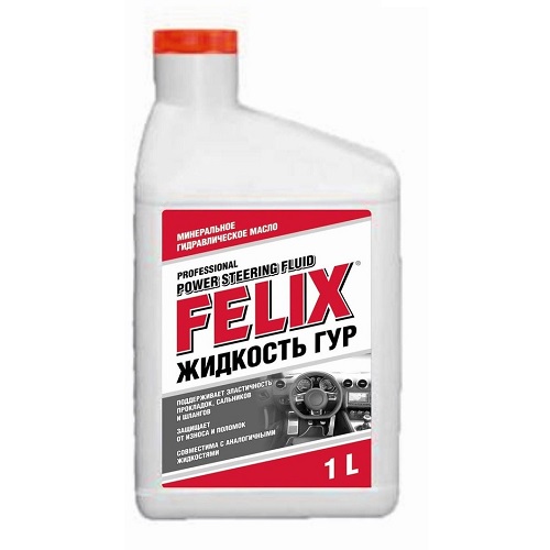 Жидкость гидравлическая Felix 4606532008833 Power Steering Fluid  1 л