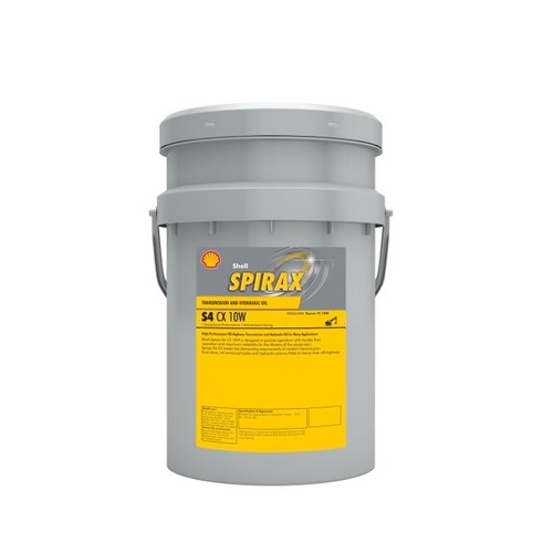 Жидкость гидравлическая Shell SPIRAX S4 CX 10W 20L Spirax S4 CX 10W 20 л