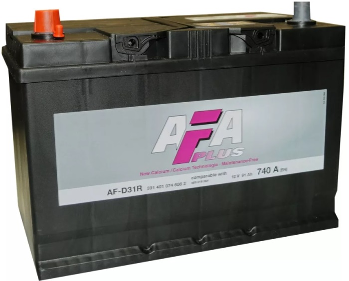 Аккумуляторная батарея AFA PLUS AF-D31R (12В, 91А/ч)