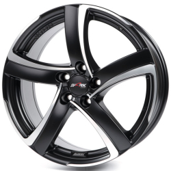 Диск колесный Alutec Shark 8.0/R18 5x114,3 ET35 D70.1 Racing Black Front Polished