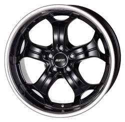 Диск колесный Alutec Boost 9.0/R20 5x120 ET45 D72.6 Diamond Black with Stainless Ste