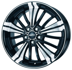 Диск колесный Alutec Ecstasy 7.5/R17 5x114,3 ET47 D70.1 diamond black front polished