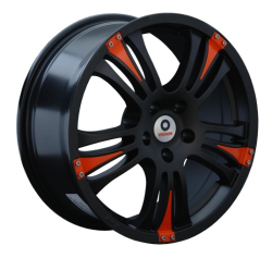 Диск колесный Vianor VR8 7.5/R17 5x108 ET49 D73.1 BKS OR